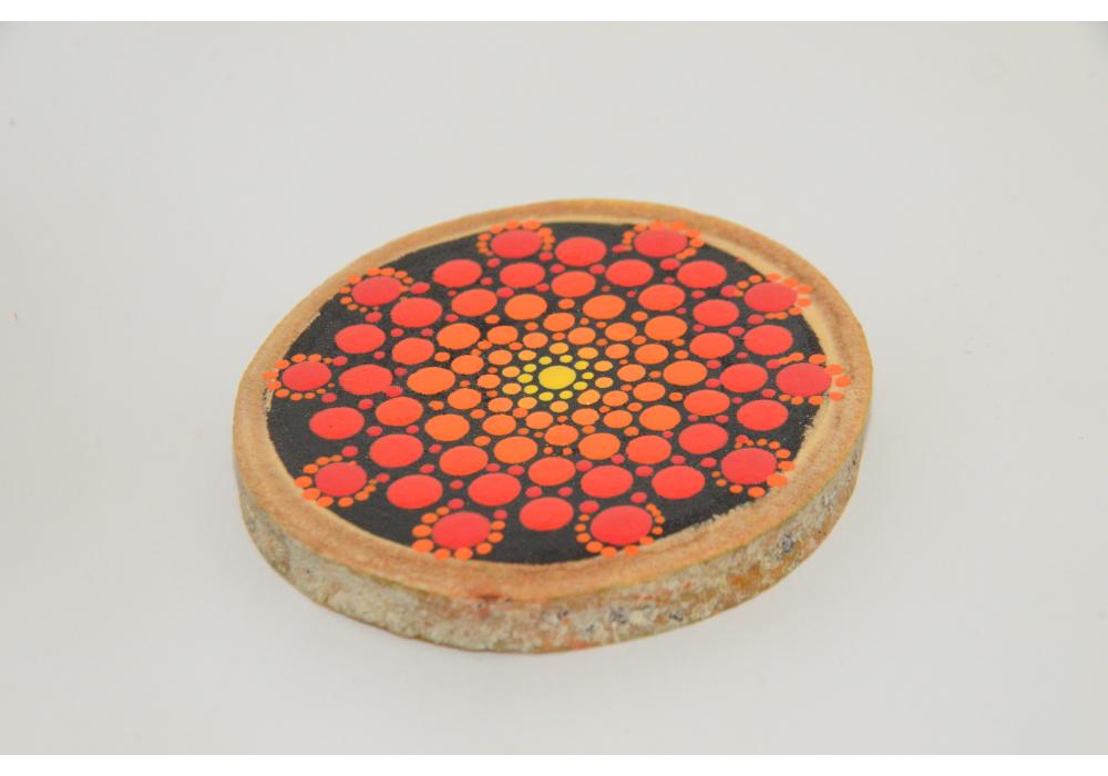 Mandalah Art| Wooden Coasters|